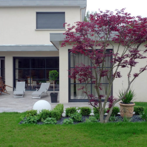 Ameline Arbora paysagiste près de Dinan - Saint Lunaire - Dinard - aménagement terrasse