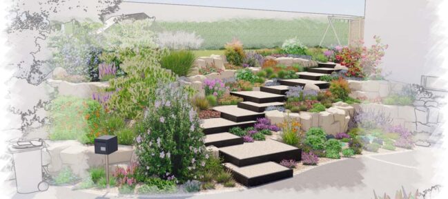 Ameline arbora - projet d'aménagement de jardin - bureau d'études