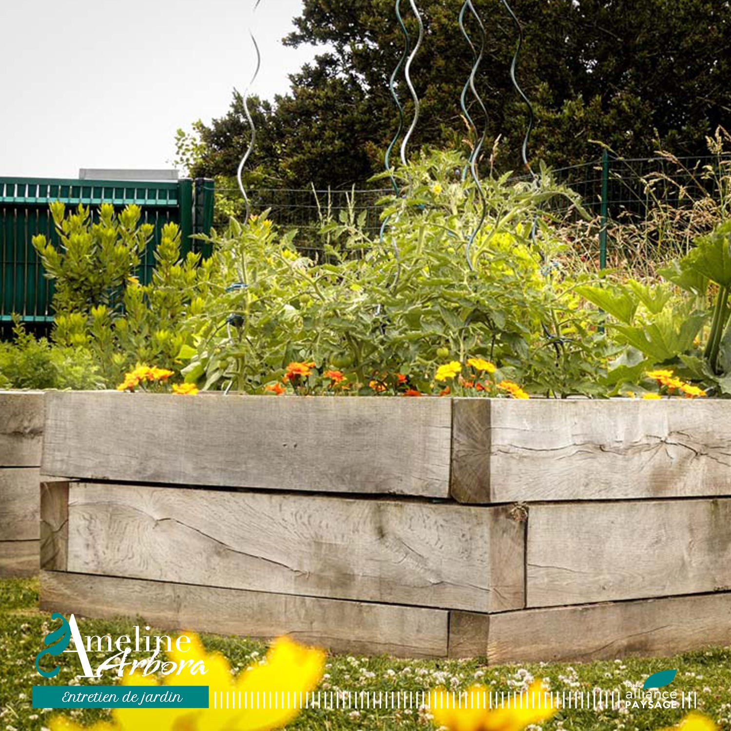 paysagiste pour jardin collectif - dinan - St lunaire - Dinard - St Malo