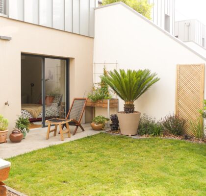une histoire, un jardin - Patio cozy à Dinan 22 - aménagement paysager