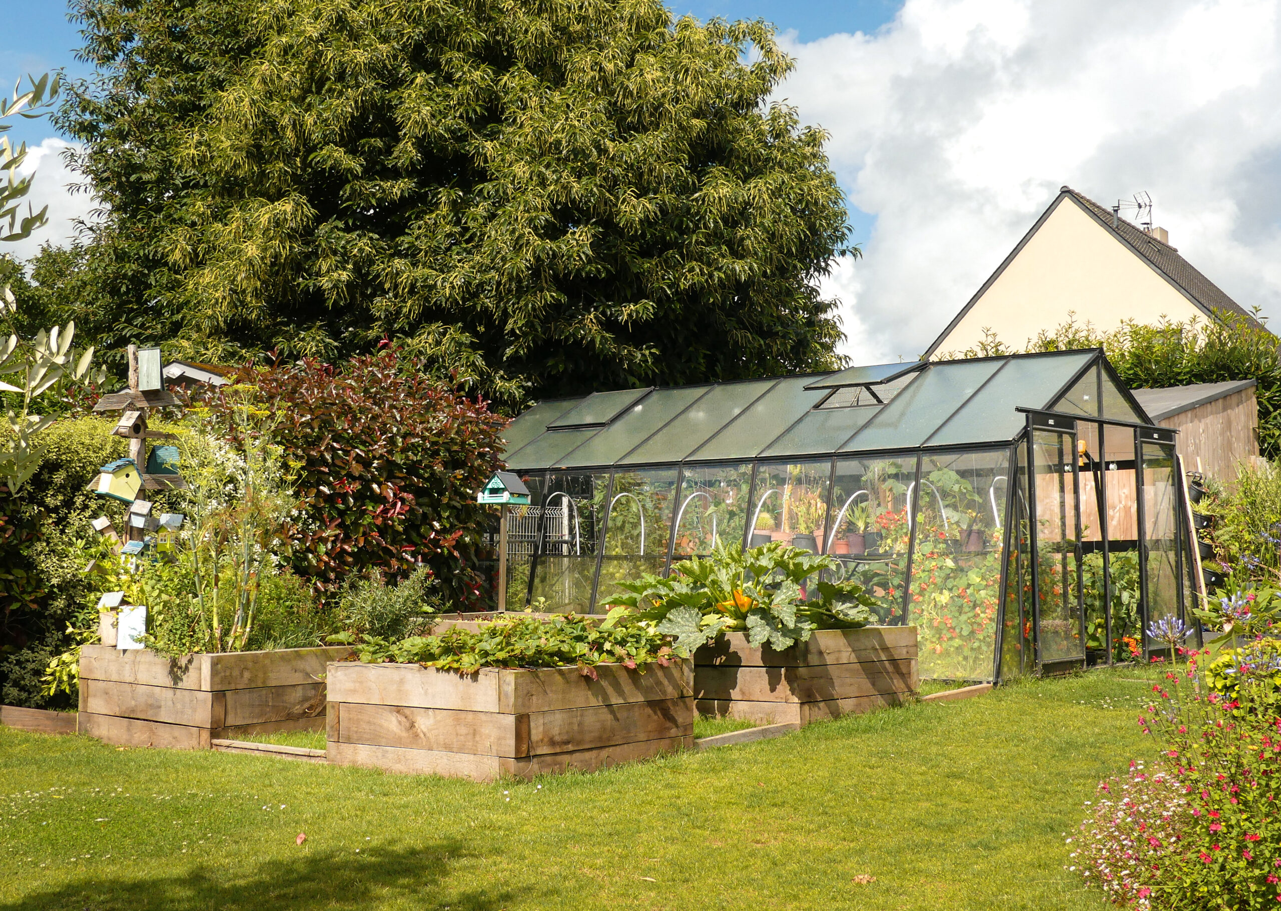 Serre et potager Serre et potager